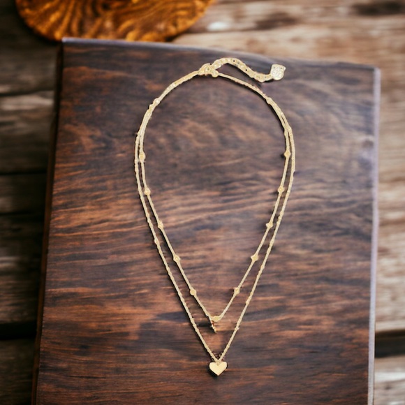 Kendra Scott Jewelry Kendra Scott Ari Heart Multi Strand Necklace